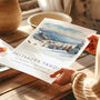 California Ski Travel Print Of Palisades Tahoe, thumbnail 4 of 7