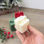 Christmas Present Candle Christmas Gift Box Candle, thumbnail 7 of 10