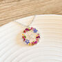 Forget Me Not And Bee Necklace, thumbnail 6 of 6