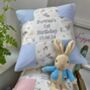 Peter Rabbit Birthday Cushion, thumbnail 5 of 7