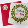 Welsh Christmas Money Wallet Pack Of Four, thumbnail 2 of 3