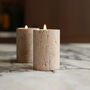 Travertine Tealight Holder, thumbnail 2 of 4