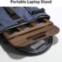 Adjustable Wooden Laptop Riser Stand, thumbnail 5 of 12