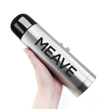 Custom Logo Stainless Steel Insulated Vacuum Flask, 3 of 6