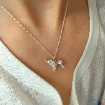 Personalised Wolf Necklace, 3 of 9