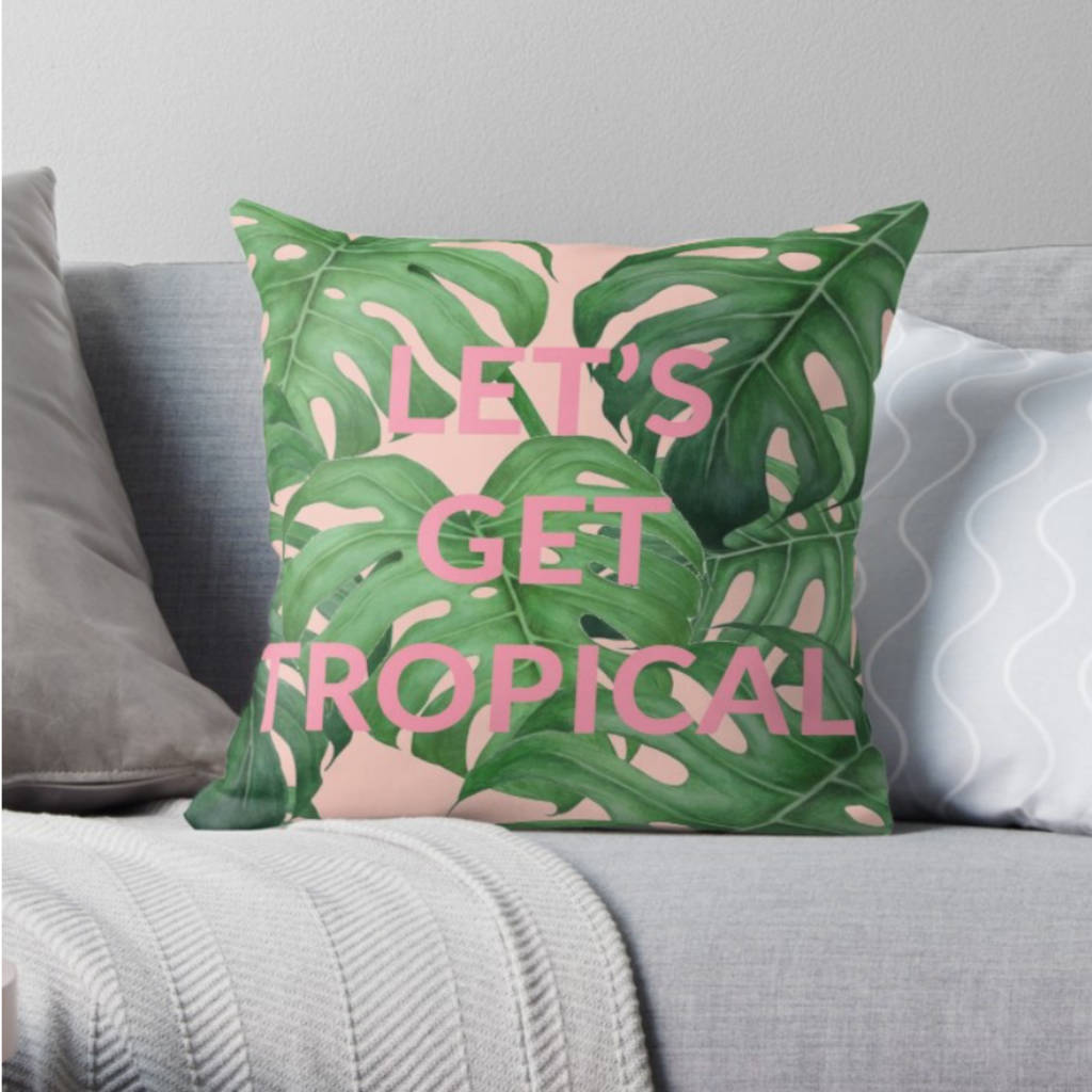 leaf cushion