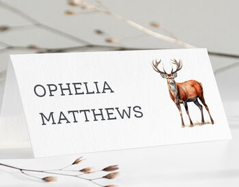 Woodland Wedding Place Cards, 2 of 7