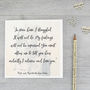 Pride And Prejudice Jane Austen Quote Card, thumbnail 2 of 3