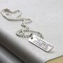 Men's Silver Medical Alert Allergy Necklace, thumbnail 1 of 6