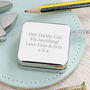 Personalised Silver Tone Square Tape Measure, thumbnail 1 of 5