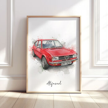 Personalised Car And Vehicle Watercolour Portrait, 11 of 12
