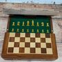 Wooden Chess Set Family Board Game, thumbnail 4 of 5