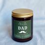 Dad Relaxing Soy Wax Gift Candle, thumbnail 4 of 5