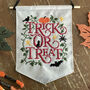 Trick Or Treat Modern Cross Stitch Kit, thumbnail 2 of 5