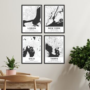 Personalised Map Print | Mother's Day Gift, 9 of 12
