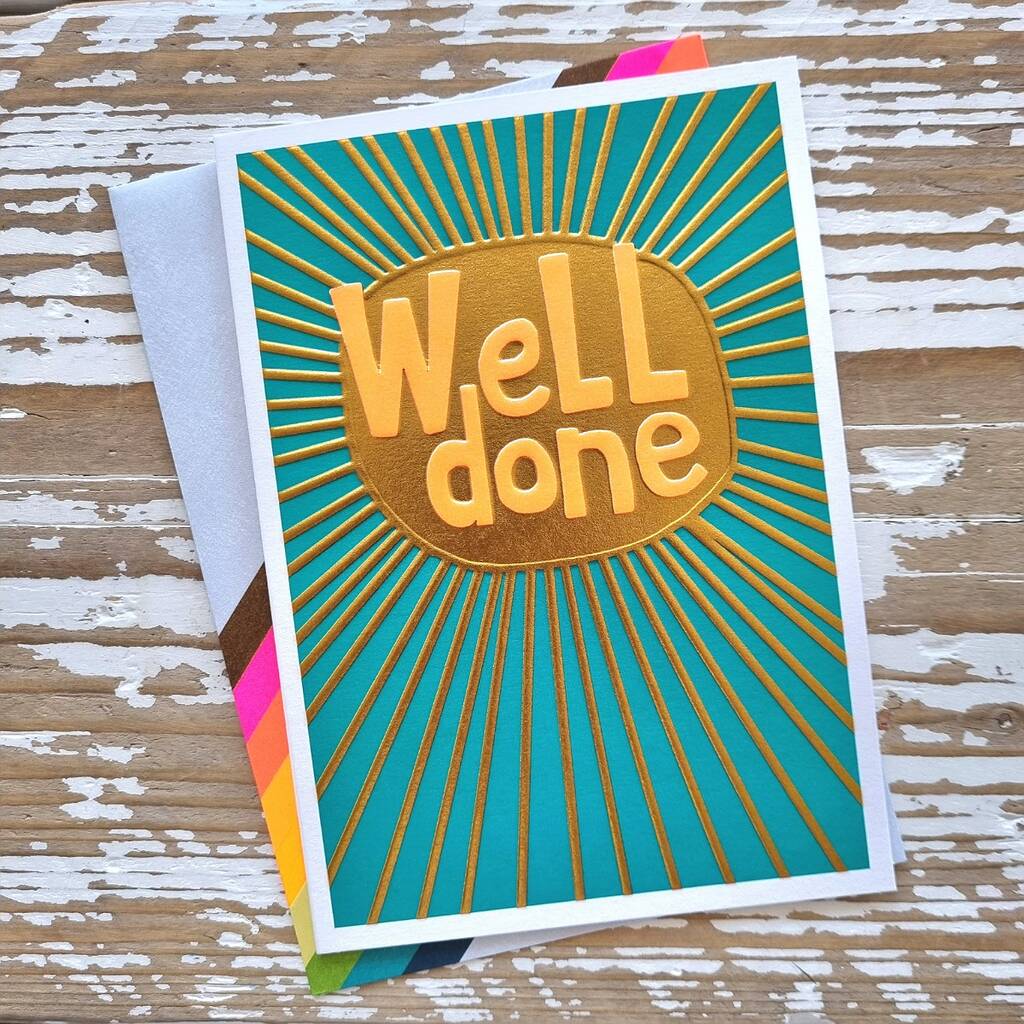  Well Done Card By Nest Notonthehighstreet