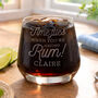 Personalised Time Flies When You're Having Rum Tumbler, thumbnail 3 of 4