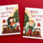 Christmas Greetings Card For Mum, thumbnail 5 of 7