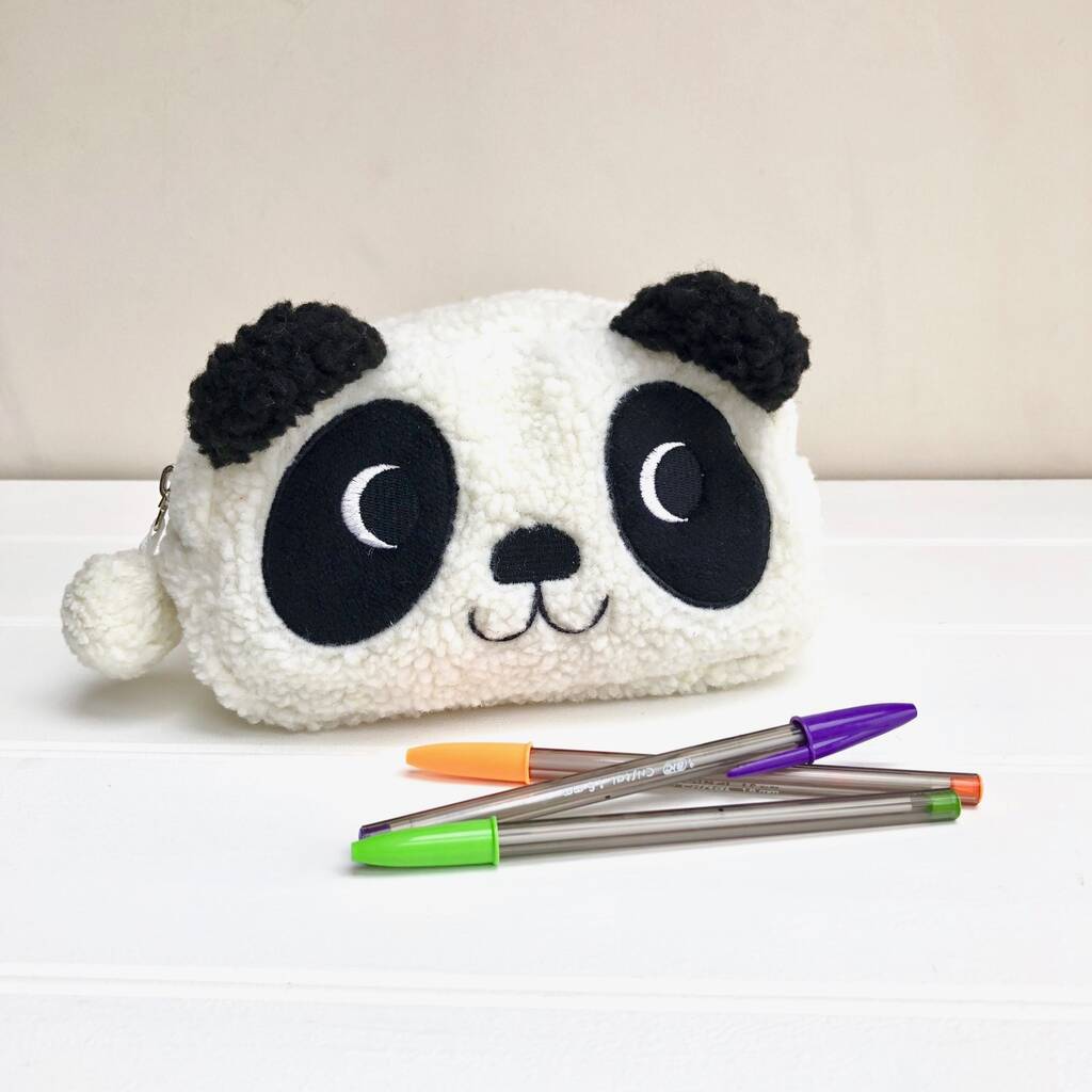 Red Panda Pencil Case Cute Pencil Pouch Lesser Panda Storage Bag - RegisBox