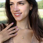 9ct Gold Love Knot Necklace, thumbnail 2 of 4