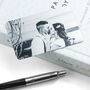 Personalised Favourite Memory Metal Wallet Insert, thumbnail 6 of 11