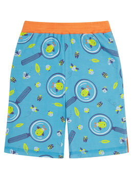 Kids Unisex Reversible Shorts | Bug Print | Organic, 2 of 3