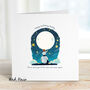 Birthday Card For Daddy To The Moon And Back, thumbnail 4 of 8