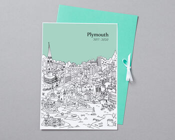 Personalised Plymouth Graduation Gift Print, 9 of 9