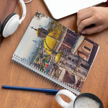 A5 Spiral Notebook Featuring The Mexican Basilica, 2 of 2