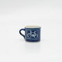 Handmade Bicycle Espresso Cup, thumbnail 2 of 3