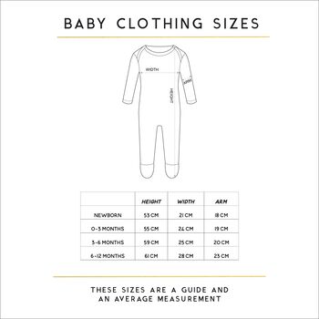Daddy Bear, Baby Bear T Shirt And Baby Grow Set, 6 of 9