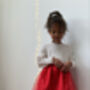 Red Sequin Tutu Dress, thumbnail 8 of 8