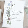 'Periwinkle' A6 Save The Date Card, thumbnail 1 of 2