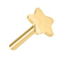 14ct Gold Filled Circle Labret Earring, thumbnail 8 of 12