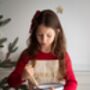 Personalised Christmas Baking Apron For Kids, thumbnail 3 of 4