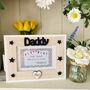 Personalised Dad Daddy Photo Frame Birthday, thumbnail 1 of 12