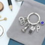Police Officer Personalised Keyring New Officer, thumbnail 7 of 10