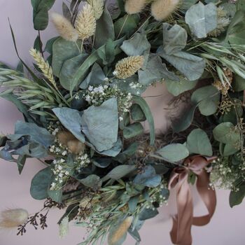 Handmade Dried Wreath, 7 of 8