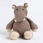 Sophia The Hippo Cotton Easy Knitting Kit, thumbnail 2 of 12