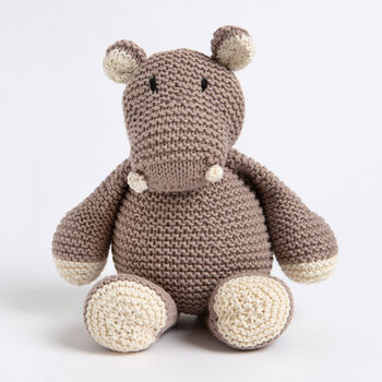 Sophia The Hippo Cotton Easy Knitting Kit, 2 of 12