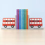 Personalised Kids London Bus Bookends, thumbnail 8 of 9