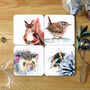 Inky Country Garden Collection Coasters, thumbnail 1 of 7