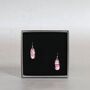 Stunning Dusky Pink Earrings, thumbnail 5 of 5