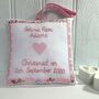 Personalised Pink Heart Christening Gift, thumbnail 1 of 4