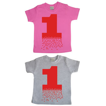 Age Number Kids T Shirt, 3 of 12