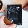 Valentines Personalised Hip Flask In Gift Box, thumbnail 7 of 9