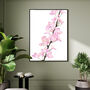 Custom Personalised Cherry Blossom April Flower Print, thumbnail 1 of 5
