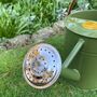 Lemon And Lime Green And Copper Trim Watering Can Duo, thumbnail 7 of 9
