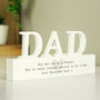Personalised Heart Ornament For Dad, thumbnail 1 of 2