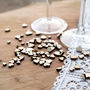 Wooden Scatter Table Confetti Mini Hearts, thumbnail 2 of 5